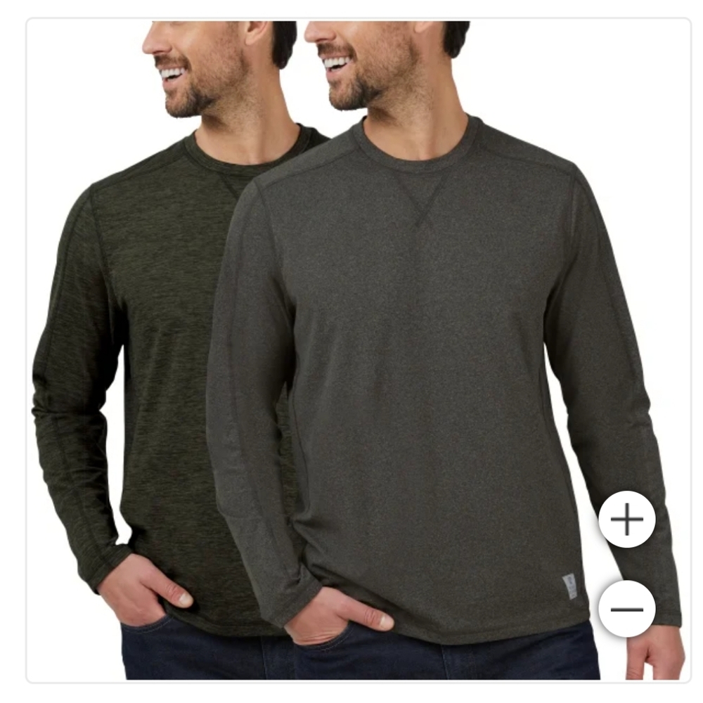 X(Ew)Rugged elements men's long sleeves tees 2pack